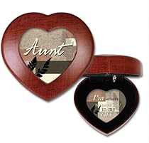 Aunt Woodgrain Mini Heart Music Box / Jewelry Box Plays Wind Beneath My Wings Aunt Woodgrain Mini Heart Music Box / Jewelry Box Plays Wind Beneath My Wings
