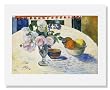 Paul Gauguin, Flowers and a Bowl of Fruit on a Table,