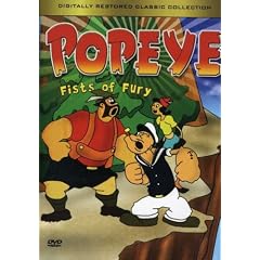 Popeye Fists of Fury - DVD