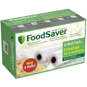 FoodSaver 6-Roll Packaging Rolls by FoodSaver