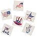 4th of July patriotic decorations party pack, includes a 24 feet stars and stripes banner, Patriotic American Flag Bunting 12 Ft. Long patriotic hanging swirl star shaped decorations!
