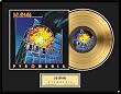 Def Leppard "Pyromania" framed gold record