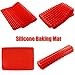 Baking Mat Xpassion Diamond Shape Nonstick Nonski Silicone Baking Mat with Lifetime Warranty Size 11