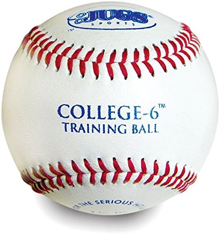 JUGS College-6 Practice Baseballs—1 Dozen