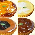 【送料無料】【送料無料】タルト４種お試しセット　チーズタルト・オレンジタルト・木いちごタルト・ブルーベリータルト　通常10000円が7000円のお得セット