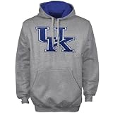 NCAA Kentucky Wildcats Classic Twill Logo Pullover Hoodie - Ash