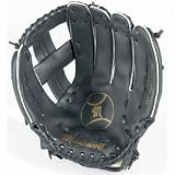 11 1 / 2 &acute; Double - T Open Web Black Infield Baseball Glove from Markwort - ( Worn on Left Hand ) - B0001H1UD8