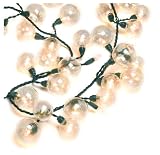 GKI/Bethlehem Lighting Indoor/Outdoor Kringle 9-Foot 100 Light Cluster Garland Irredescent Twinkle
