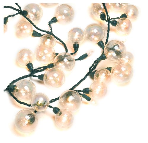 GKI/Bethlehem Lighting Indoor/Outdoor Kringle 9-Foot 100 Light Cluster Garland Irredescent Twinkle