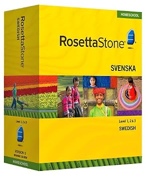 Rosetta Stone Homeschool Swedish Level 1-3 Set including Audio Companion
