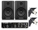 M-Audio ProFire 610 - FireWire Audio Interface + M-Audio BX5 D2 Active 70W 5