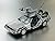 Welly 1:24 Delorean Time Machine Back To The Future Part 1 Diecast Model Silver