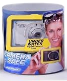 Red Culprit Surf Waterproof Camera Case suitable For The Canon Powershot A4000 IS, A3400, A3300, A3200, A3100, A3000, A2400, A2300,A800, A495, A2200, A1200, A1100, A490, ELPH 530 HS, 520 HS, 320 HS, 310 HS, 510 HS, 500 HS, 300 HS, 100 HS, 110 HS, SD4000, SD3500, SD1400, SD1300, S95, SD980, SD1200, SD940, SD960, SD970, SD780, S100 Digital Cameras