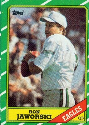 1986 Topps #269 Ron Jaworski - Philadelphia Eagles (Football Cards)