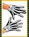 ADULT CLOTH SKELETON GLOVES