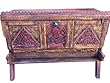 Storage Chest Antique Carved Kama Sutra Chest Buffet Sideboard Teak India Furniture