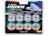 Produkt-Bild: 8 runde LED-Stylinglampen in Multicolor f&uuml;r Unterboden, Innenraum etc.