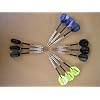 12 St�ck lose Steeldart - Spitzenqualit�t aus dem Hause GamePoint. Griffbarrel aus hochglanzverchromten Messing Gewicht 21 g