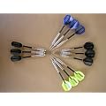 12 St�ck lose Steeldart - Spitzenqualit�t aus dem Hause GamePoint. Griffbarrel aus hochglanzverchromten Messing Gewicht 21 g