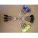12 St�ck lose Steeldart - Spitzenqualit�t aus dem Hause GamePoint. Griffbarrel aus hochglanzverchromten Messing Gewicht 21 g