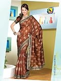 Stylish Indian Beauty Designer Art Silk Saree/Sari Review