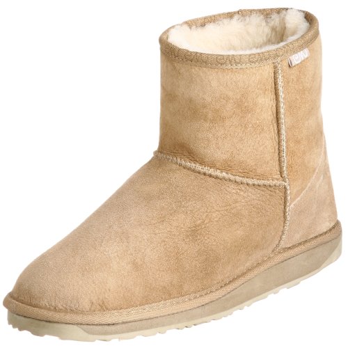 Emu Australia Men's Stinger Mini Sheepskin Boot, Sand Emu Australia Men's Stinger Mini Sheepskin Boot, Sand