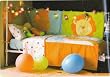Crib Set. Circus Collection. Eiderdown and Bumper.