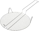 Rome's #65 14 Inch Outdoor Pizza Grill, Chrome Plated Steel