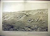 1905 Japanese Infantry Military War French Print