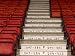 Many Steps with Numbers and Rows of Red Stadium Seats Photographic Poster Print, 24x1...