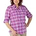 Merona® Women's Plus Plaid Camp Shirt - Pink 