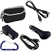 Gizmo Dorks Carrying Case Black and Power Pack for the JVC Picsio GC-FM2