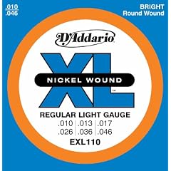 D'Addario EXL110 Saitensatz f�r E-Gitarre 0,03 cm - 0,12 cm (.010 - .046 Zoll)