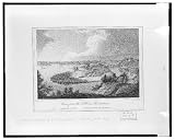 View from the hill at Bordentown (Reprint measured in inches 24 x 19)