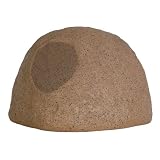 SpeakerCraft WIDECOVERAGE ROX 6 1/2 WOOFER, DUAL DRIVER OUTDOOR ROCK SPEAKER (EACH) - BROWN CLAY