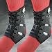 PAIR of Swede-O Tarsal Lok Ankle Braces with built-in stabilizer, Black