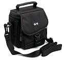 Opteka CS-5801 Digital Camera System Bag with Strap and Belt Loop (Black)