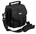 Opteka CS-5801 Digital Camera System Bag with Strap and Belt Loop (Black)