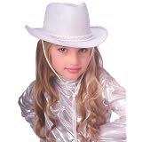 Cowboy Hat White Deluxe Child by Costume SuperCenter