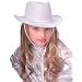 Cowboy Hat White Deluxe Child