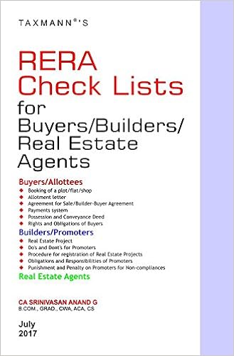 RERA Check Lists for Buyers /Builders/Real Estate Agents 