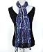 Trendy Burberry Style Fringed Plaid Viscose Scarf (CharcoalNavy1)
