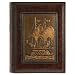 Barca Genuine Italian Leather Photo Album, Wedding Album, Scrapbook, Embossed Designs, Gift Boxed, 9x12"