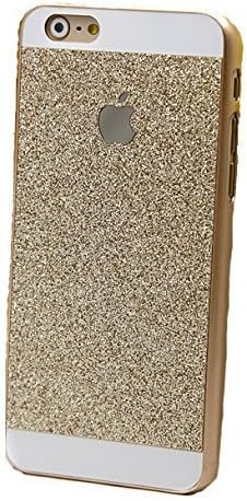 Senderwish Rhinestone Crystal Glitter Bling Hard Case Cover Shell Phone Case For iPhone 6 4.7Inch (Gold)