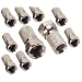 Hdlconm - Hdline-Lot De 10 Connecteurs F-Fiches F A Joint