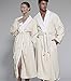 Turkishtowels Mens and Womens Silk-soft Luxury Spa Robe