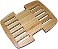 Totally Bamboo Expandable Trivet, Durable and Beautiful Bamboo Protects Tabletops and Counters in Style, 11 3/4" by 8 3/4" open, 8 3/4" by 8 3/4" closed