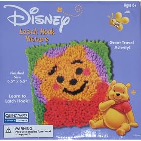 Disney Winnie The Pooh Latch Hook Kit