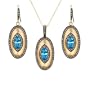 Gift Set: Lilianna's Faux Aquamarine Jewelry Set