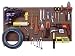 Steel Locking Pegboard Hooks -Box contains 24 assorted solid steel hooks plus (2) pla...